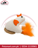 Feather Tail Bird Cat Toy with Bell