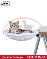 Large Clamp-On Cat Bed for Table