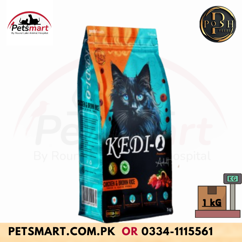 Posh Kedi Premium Adult Cat Food â€“ Chicken &amp; Brown Rice
