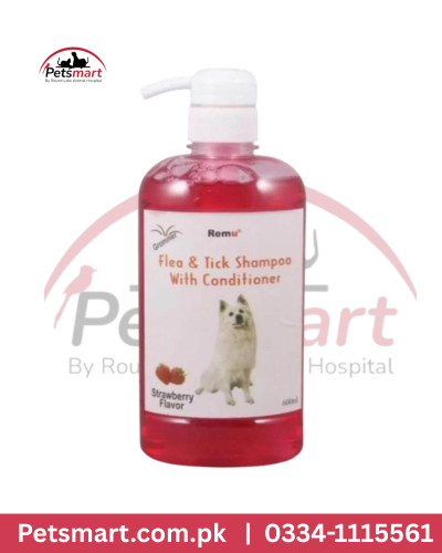 Remu Tick and fleas shampoo orange 550ml