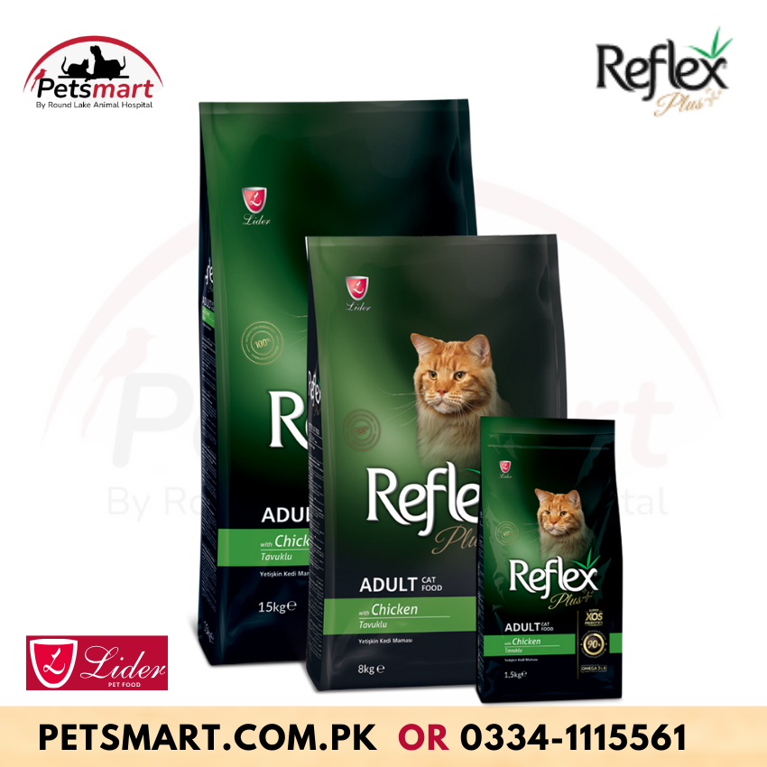 Reflex Plus Adult Cat Food with Chicken 1.5kg