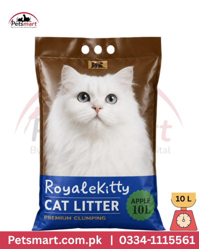 RoyaleKitty Apple Cat Litter 10L – Absorbent & Odour Control