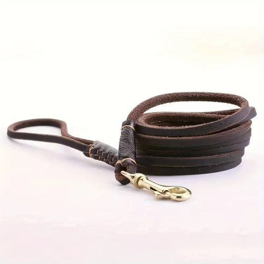 Square Leather Leash
