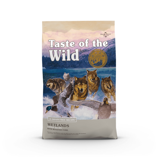 TASTE OF THE WILD ADULT DOG Wetlands Canine Recipe with Roasted Fowl 12.20KG