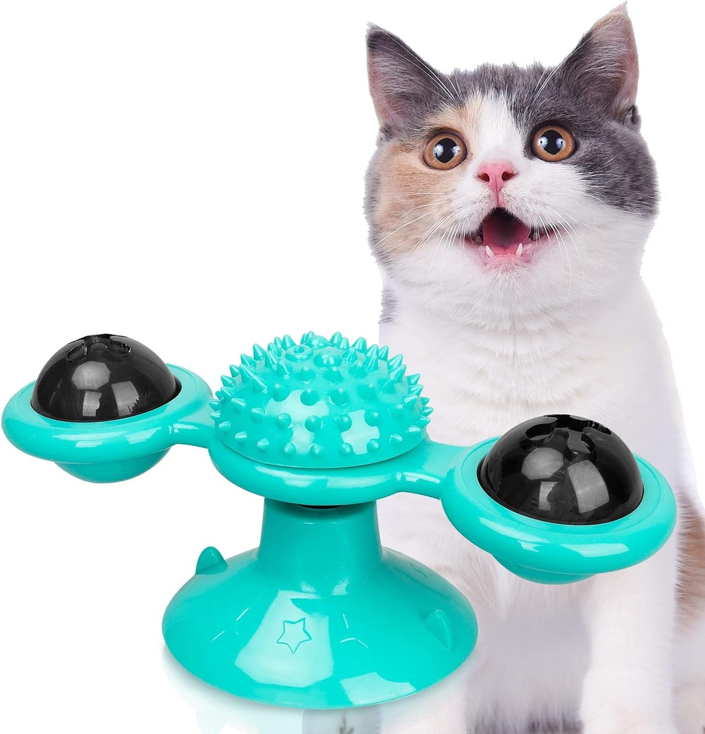 WIND MILL CAT TOY
