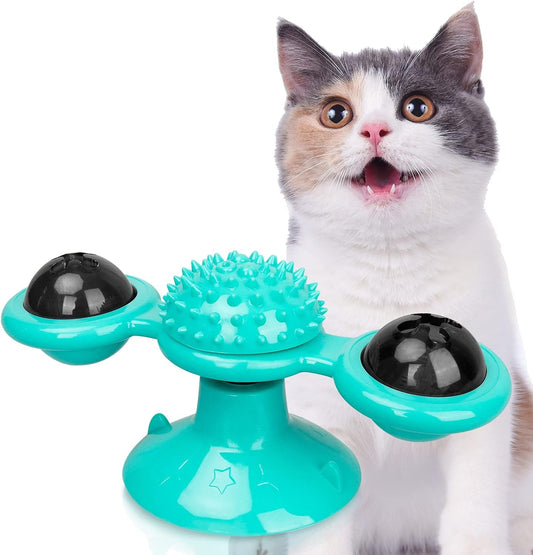 WIND MILL CAT TOY