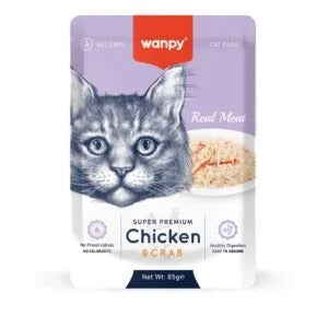 Wanpy Real meat 85G pouches