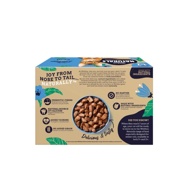 Webbox Naturals Fish in Jelly Wet Cat Food