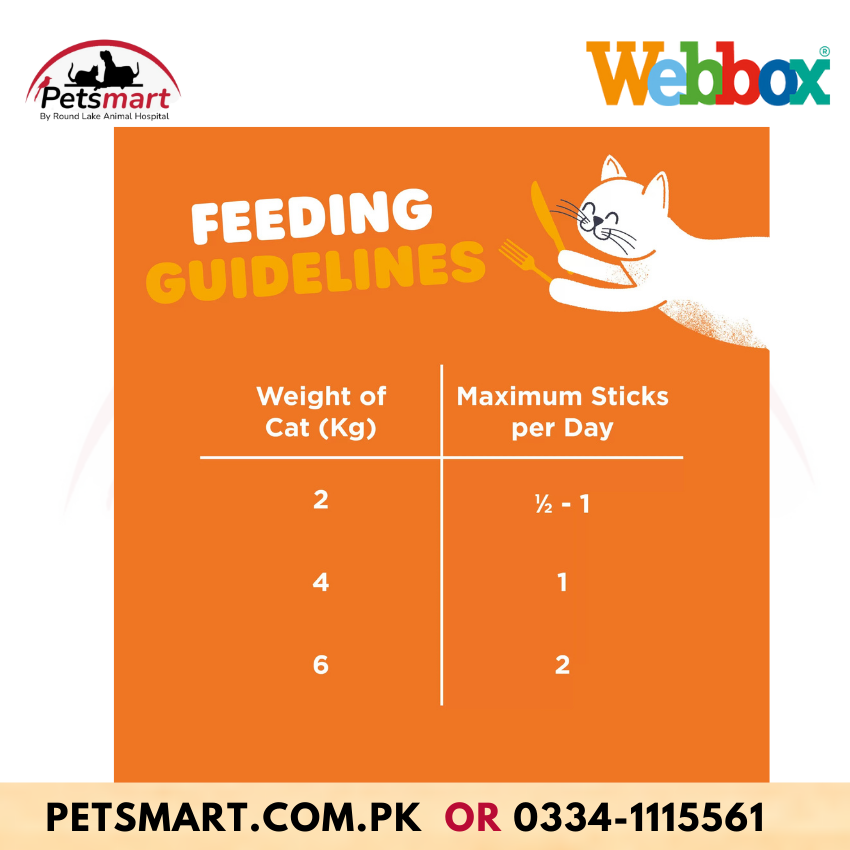 Webbox Tasty Sticks Chicken &amp; Liver Cat Treats