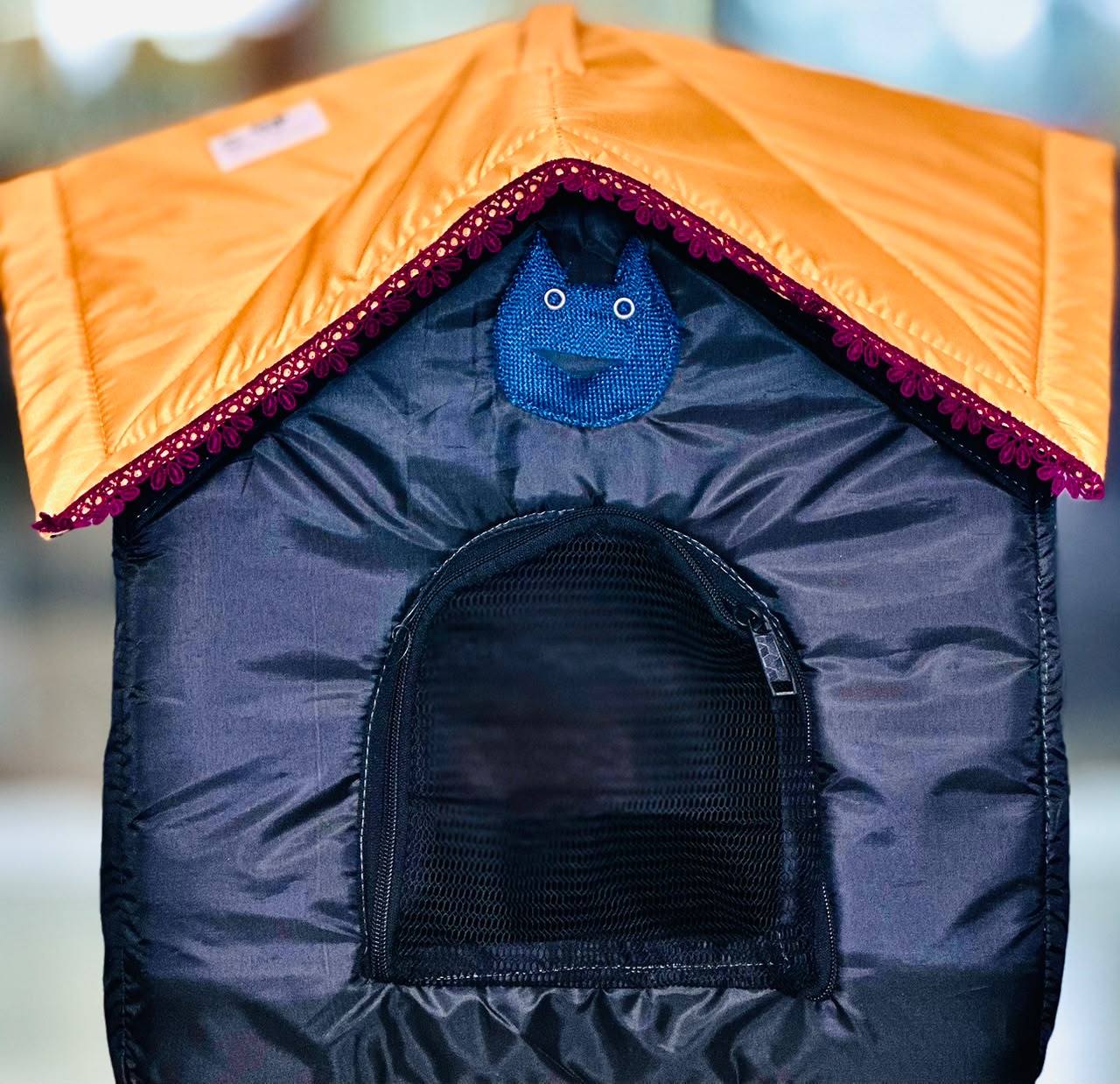 Umbrella cat house