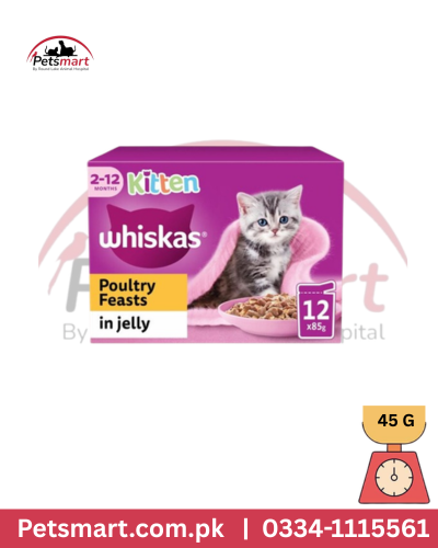 Wiskas poultry kitten jelly