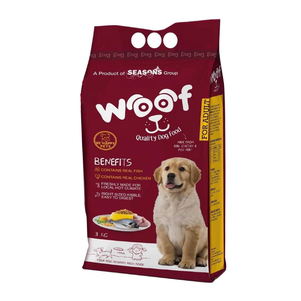 WOOF DOG FOOD (3Kg)