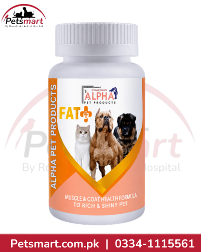 Alpha Pet Professionals A-MI-24 FAT Plus nutritional supplement for cats and dogs