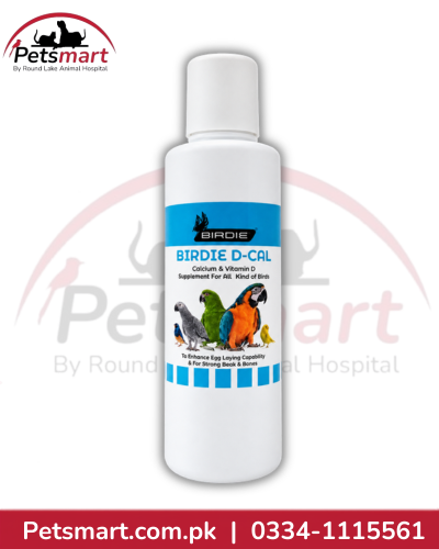 Birdie D-CAL Calcium and Vitamin D supplement for birds 100ml