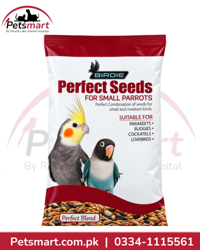 Birdie mixed seeds with millet sunflower safflower oats and maize for small parrots
