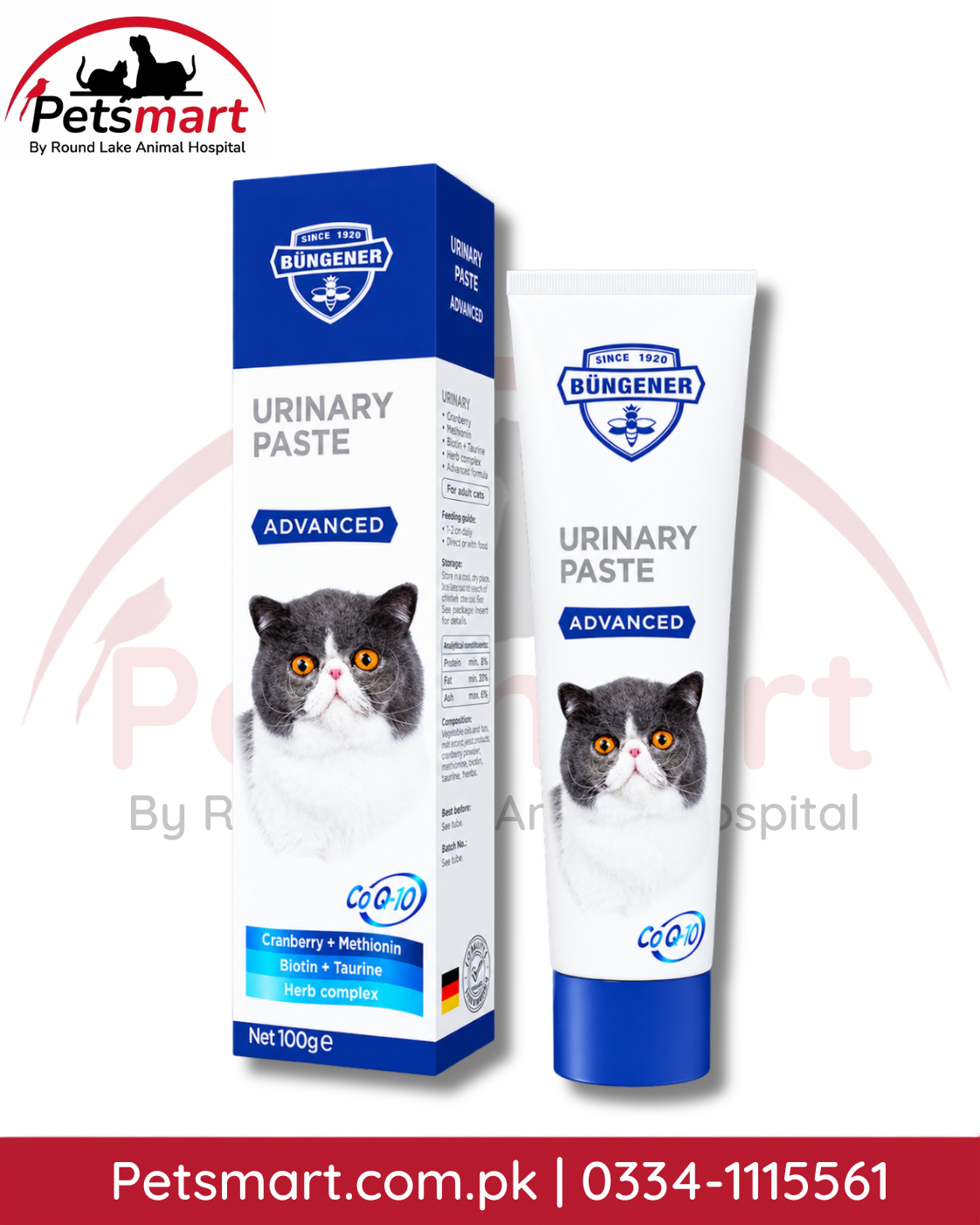 Büngener Advanced Urinary Paste with cranberry and methionine for cats