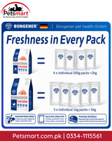 Büngener Chicken Cat Food 2kg with 90 percent animal origin protein CoQ10 and grain-free formula