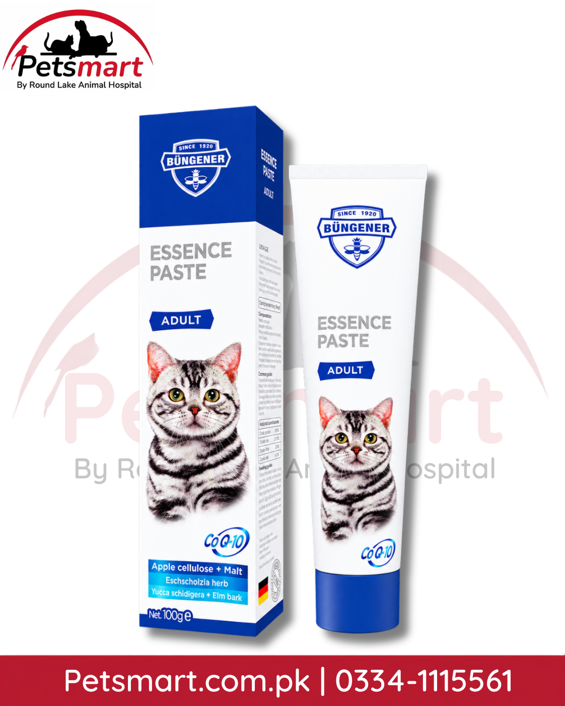 Büngener Essence Paste Adult 100g complementary nutritional supplement for adult cats
