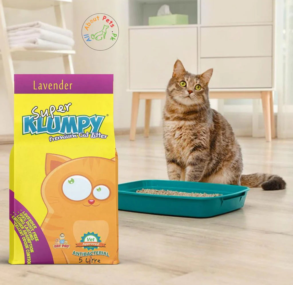 Klumpy Cat Litter Lavender 5Liters