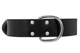 e)Black Leather Collar Imp (Larg