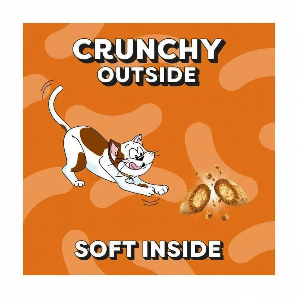 Dreamies Cat Treat Biscuits with Chicken 60g