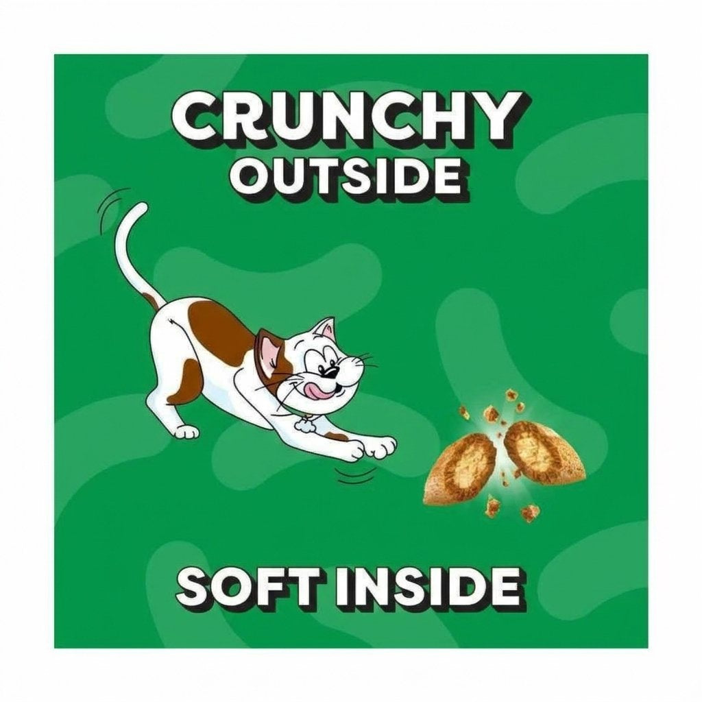 Dreamies Cat Treat Biscuits with Catnip Flavour 60g