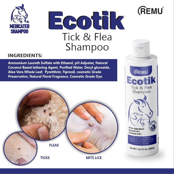 Eco-tick shampoo 400ml