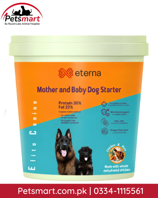 Eterna Mother and Baby Dog Starter Chicken and Rice 2kg for mother dogs and puppies