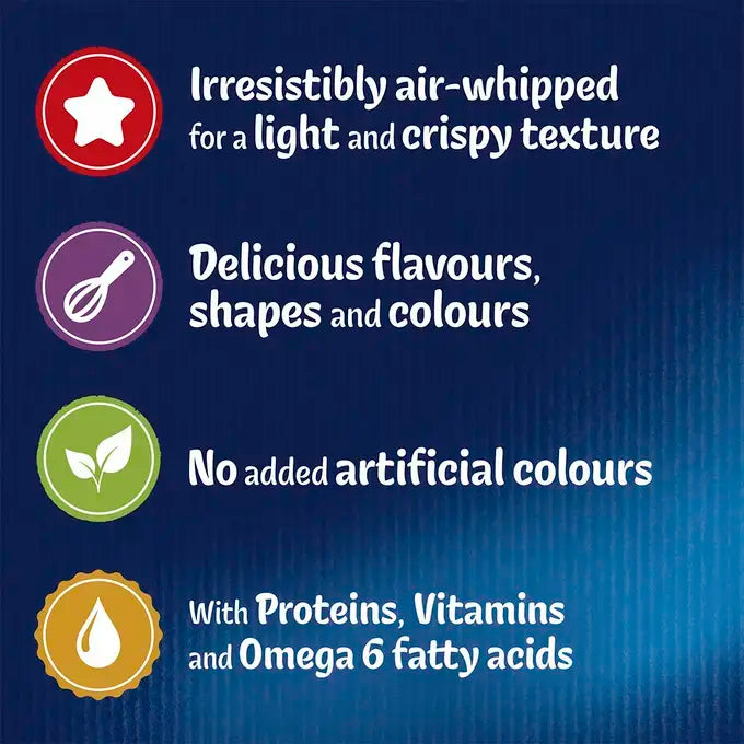 Felix Crispies Beef and Chicken Cat Treats 45g pouch