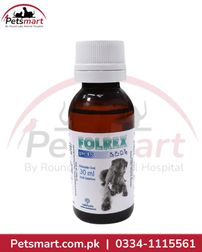 Folrex 30ml joint support product for dogs and cats