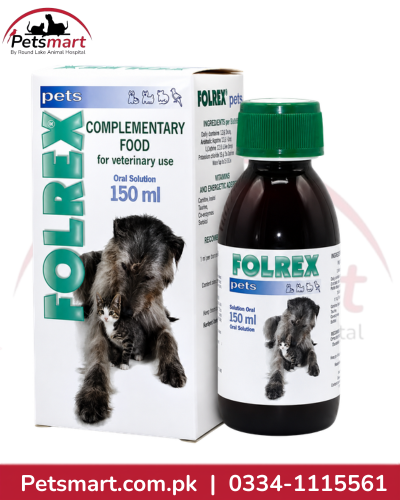 Folrex 30ml joint support product for dogs and cats