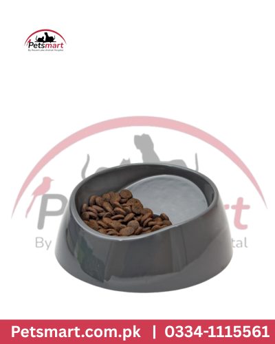 Grey bone shaped food Bowl