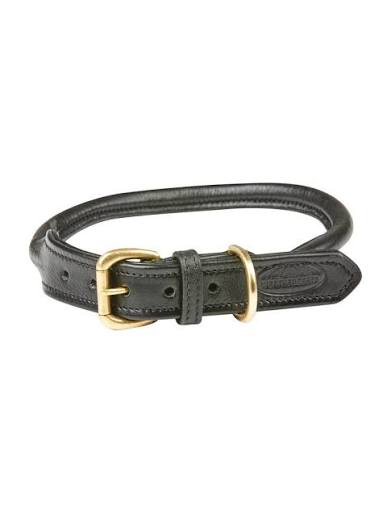 Leather collar dog