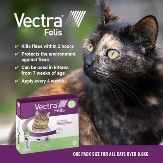 Vectra Spot-On Flea & Tick Treatment for Cats & Dogs