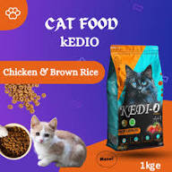 Kedi-O Chicken & Brown Rice Dry Cat Food – 1kg