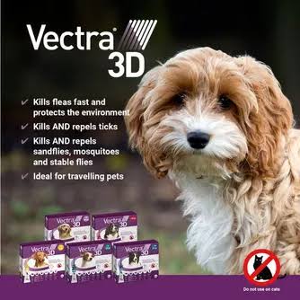 Vectra Spot-On Flea & Tick Treatment for Cats & Dogs