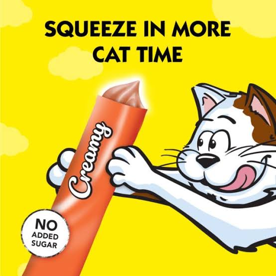 Dreamies Creamy Cat Treats with Chicken 4x10g