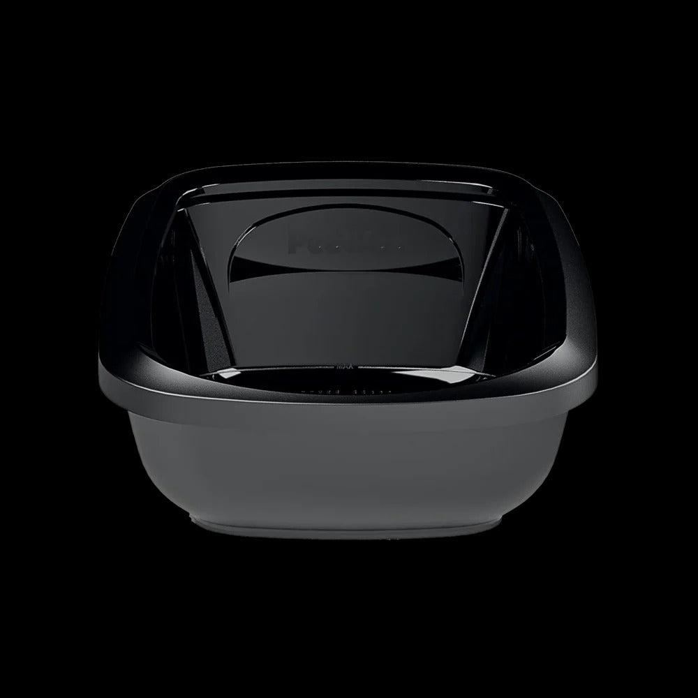 Black litter tray