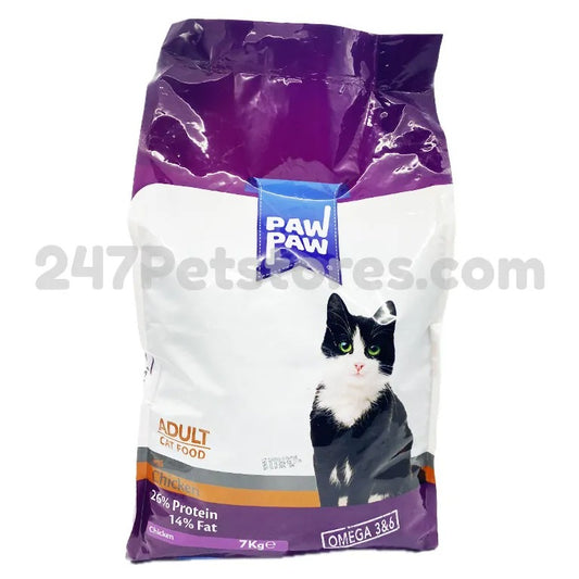 Pawpaw Adult Cat Food Chicken 7kg