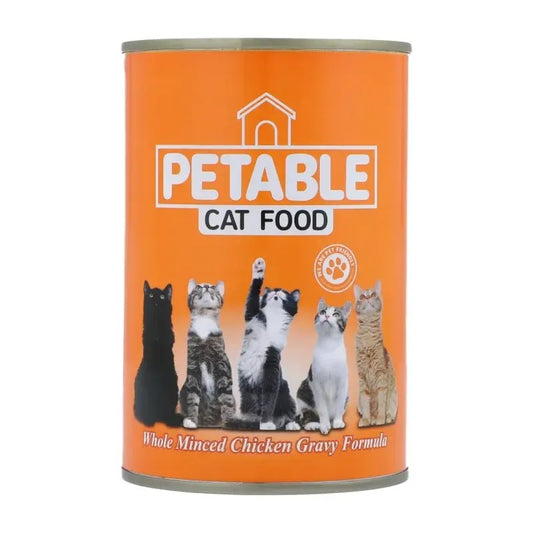 Petable Cat Food Tin Grain free 400g 200404