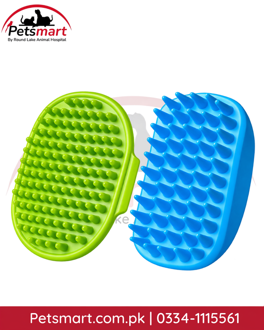 Manual non-electric pet grooming brush set for cats and dogs