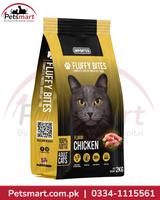Maw and Paw Fluffy Bites Chicken complete freeze-dried cat food 2kg