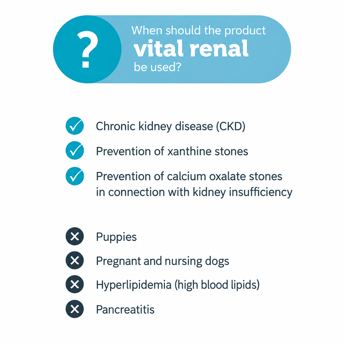 Mera Vital Renal wet dog food use guide for chronic kidney insufficiency in adult dogs
