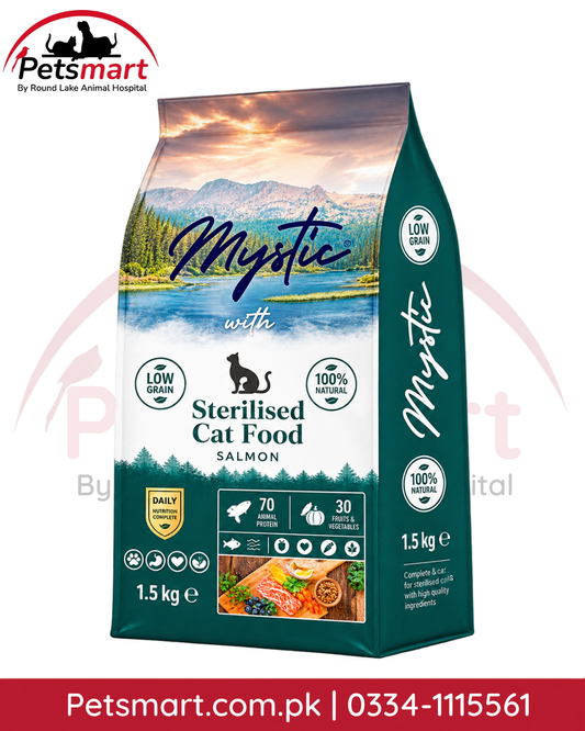 Mystic Adult Cat Food Chicken 1.5kg dry food for adult cats