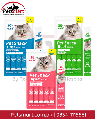 Paider Chicken creamy cat treat 5 sticks
