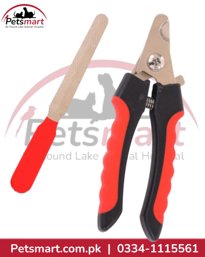 pet nail clipper with filer for cats and dogs