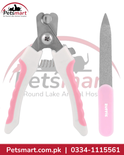 pet nail clipper with filer for cats and dogs