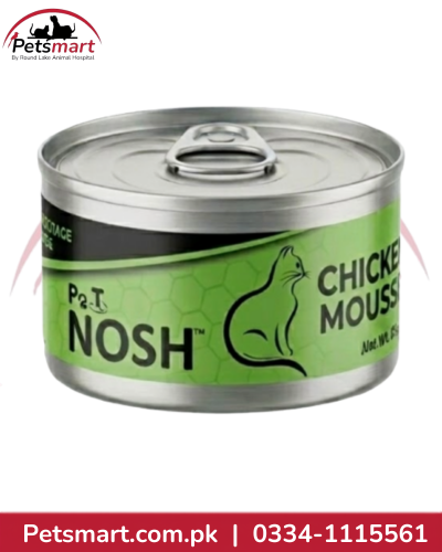 Pet Nosh Chicken Mousse wet cat treat 85g grain free formula