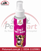 Pet Peer Daily Dry Bath 150ml waterless grooming spray for dogs