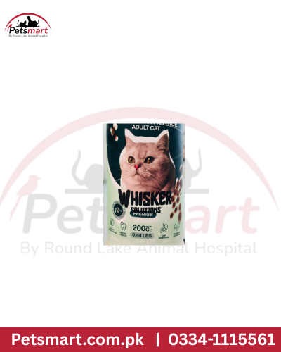 Whiskar solution adult chicken with rice 200g